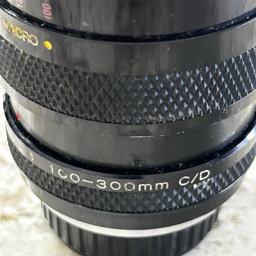 Soligor MC 100-300mm f/5 Macro Telephoto Zoom Lens Pentax K PK Manual Japan